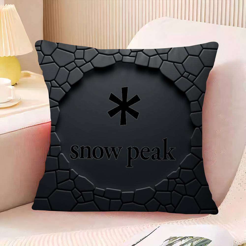 L-Luxurious S-snow P-peak Pillow Gifts Home Office Furnishings Bedroom Sofa Car Cushion Cover Case 45x45cm