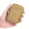 Outdoor Sports Multi-Functional Tactical Waist Bag, Accessory Bag, Simple and Durable Card Bag, Coin Purse, Waist Bag