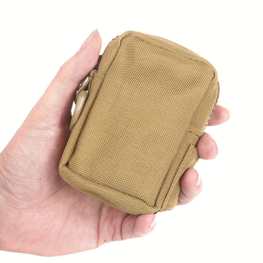 Outdoor Sports Multi-Functional Tactical Waist Bag, Accessory Bag, Simple and Durable Card Bag, Coin Purse, Waist Bag