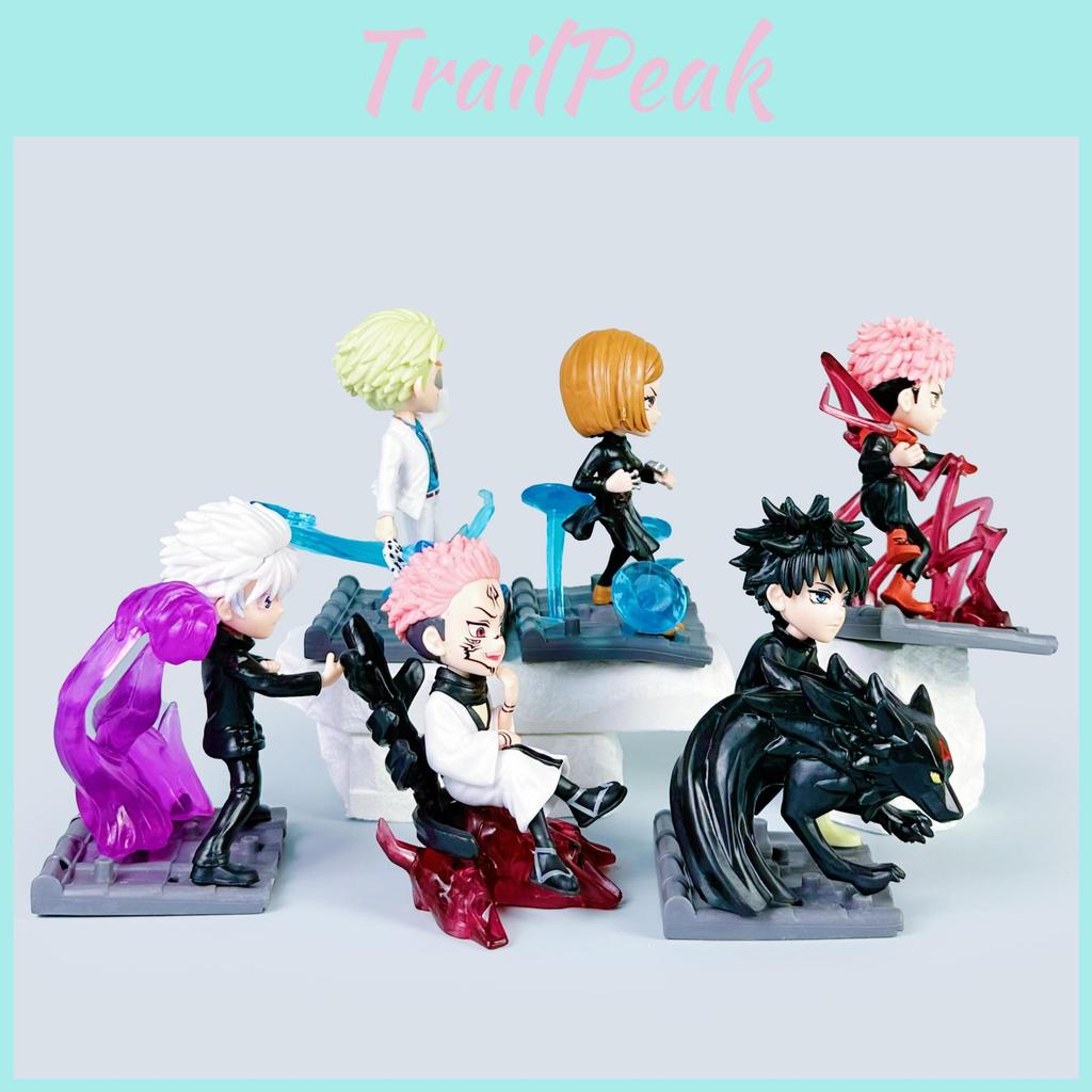 Jujutsu Kaisen Action Figure Set Pvc Collectible Figures For Anime Fans And Display