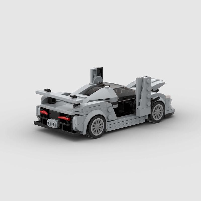 MOC Building Blocks Compatible with Lego: 8-Stud Koenigsegg Race Car Building Set
