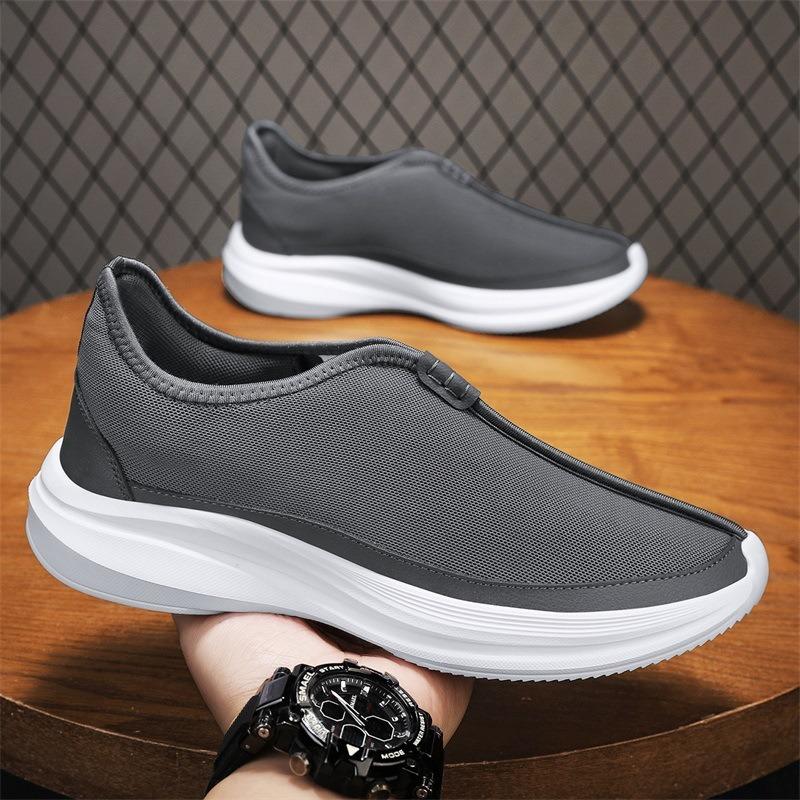 Men's Shoes Casual Shoes Summer New Fashion Trend Cloth Shoes Non-slip and Wear-resistant Casual Lazy One-pedal Canvas Trendy Shoes