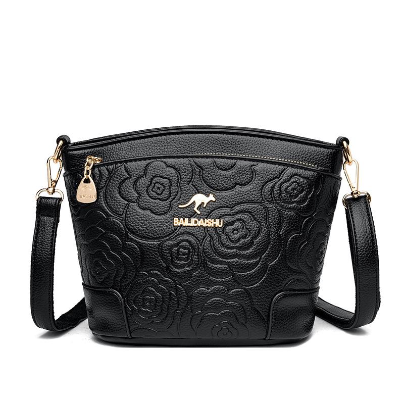 Retro Single-shoulder Bag, Large-capacity Bag, Mom's Phone Bag, High-end Crossbody Bag for Women