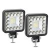 1pcs Led Work Light Mini Square Round 63W 96W Spotlight Fog Lights Headlamp for Car Offroad Truck 4X4 Tractor SUV ATV 12V 24V