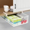 Wire Mesh Storage Basket Organizer Home Decoration Hanging Pullout Drawer for Dining Room Counter Bedroom Under Desk Pantry