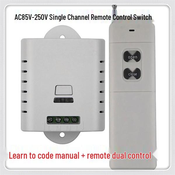 AC220V Long-Range Remote Control Switch + High Power 3000m Interlocking Controller Single Channel Remote Switch