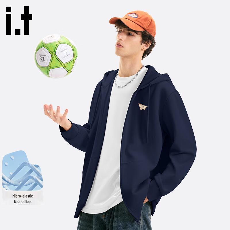 Fingercroxx IT Men's Japanese Casual Full-Zip Sweatshirt Jacket