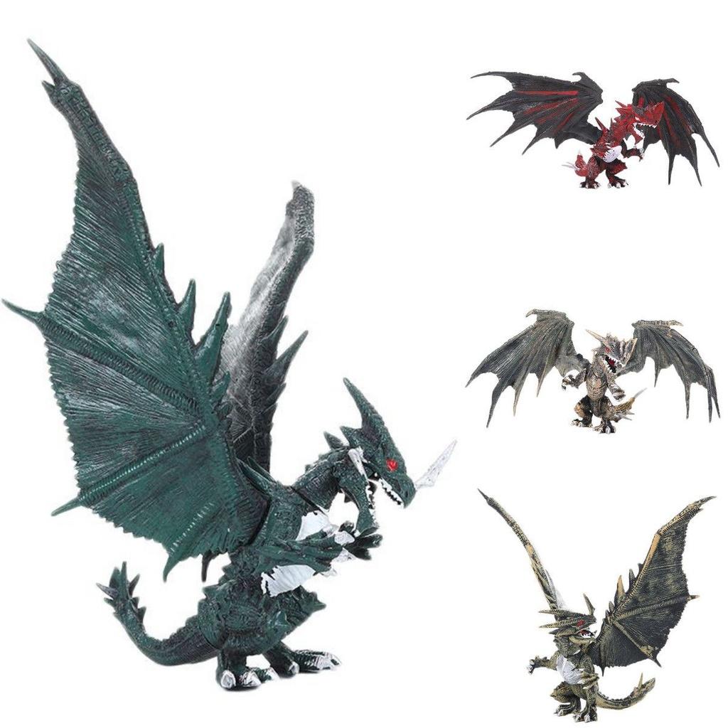 15cm Durable Pvc Magic Dragon Dinosaurs Archaeopteryx Figure Toy Doll Model