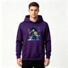 Men Anime Demon Slayer Tomioka Giyuu Print Pullover Hoodie Casual Long Sleeve Sweatshirt