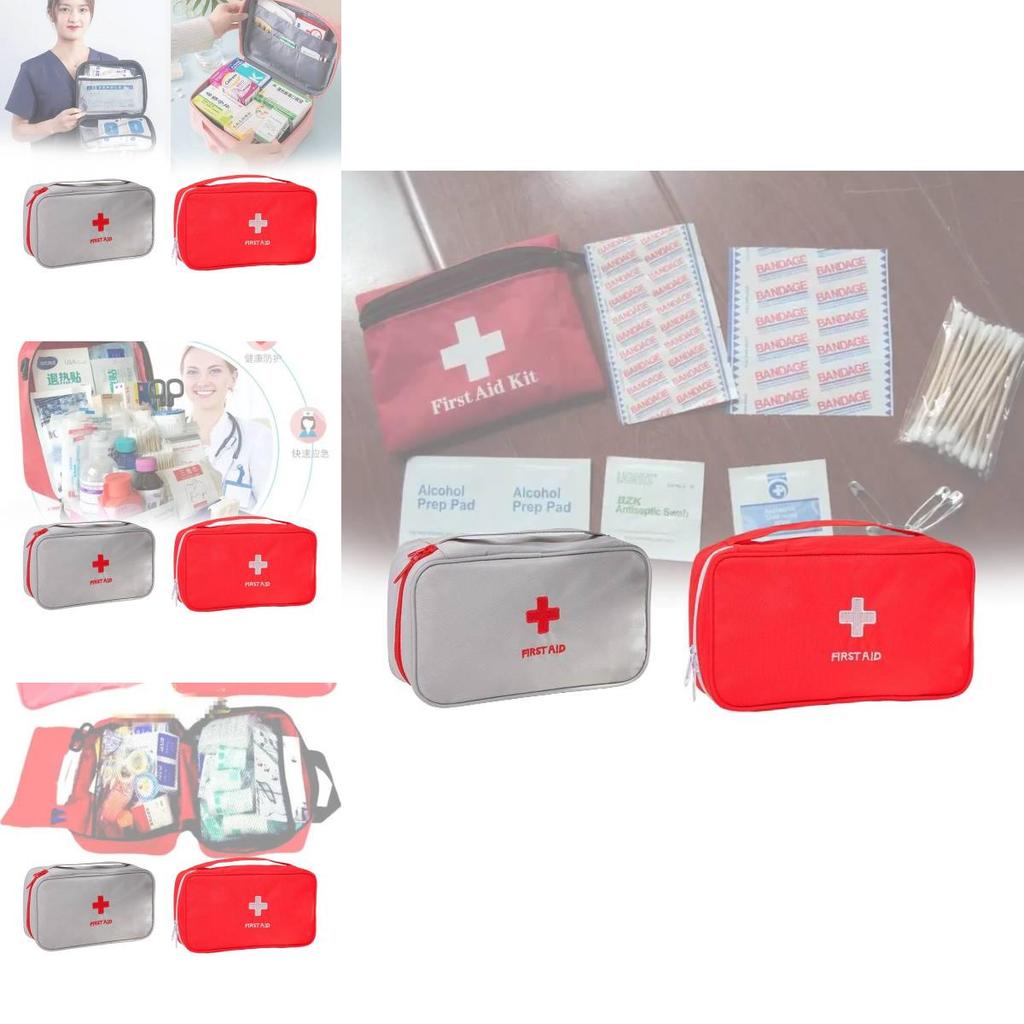 Modern Portable Korean First Aid Kit Travel Bag Durable Medicine Organizer For Effective Use
