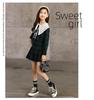 Autumn 2025 Girls' Plaid Pleated Skirt Set - Academy Style JK Uniform for Kids
