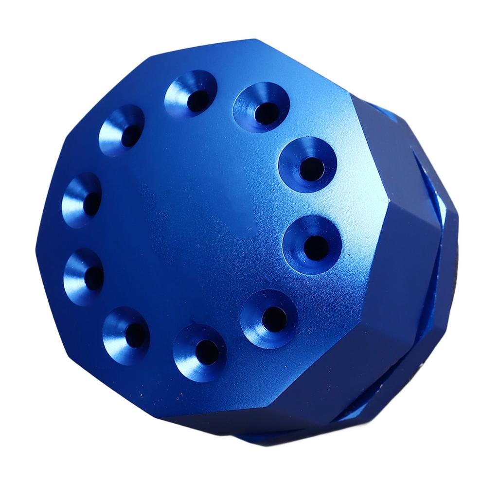 Screwdriver Storage Rack 10 Holes Aluminum Alloy Rotating Screwdriver Organizer Holder