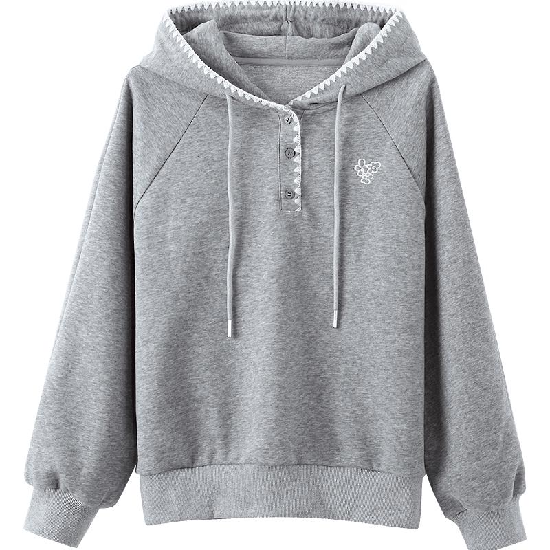 Betu Women's 2026 Autumn Trendy Hooded Sweatshirt