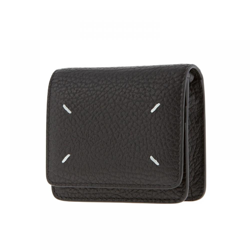 Maison Margiela Sa3ui0009 P4455 T8013 Stitch Grain Woc Chain Card Holder