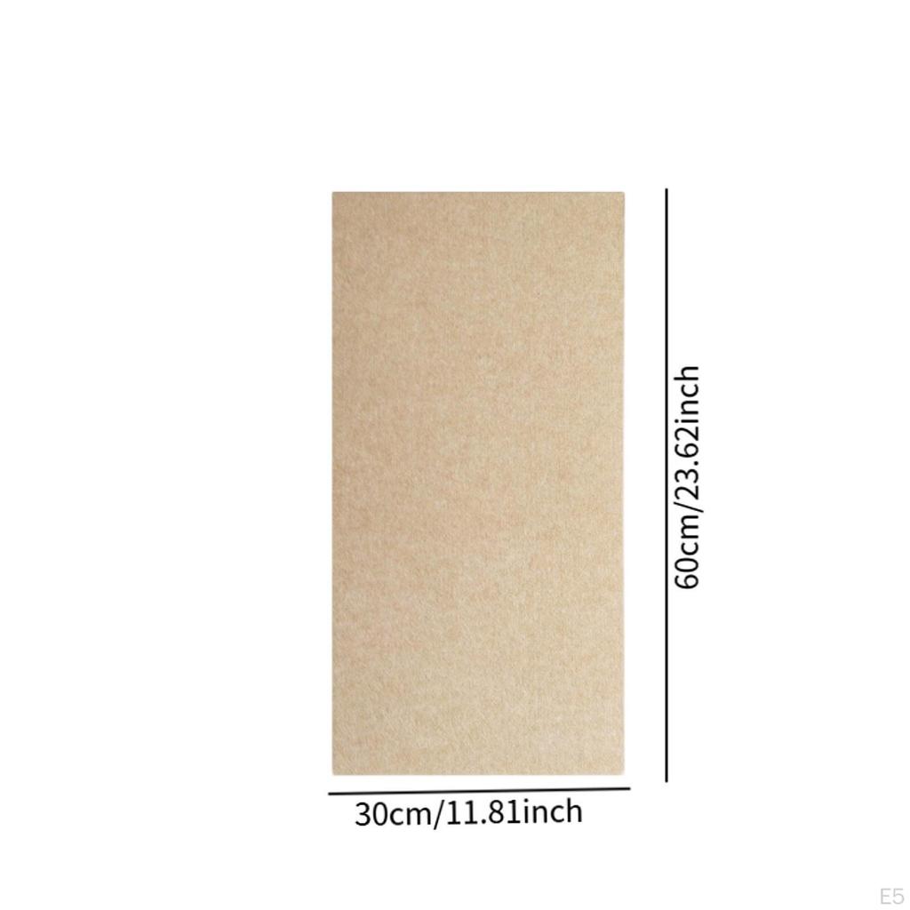 Felt Cork Pinboard Corner Board Wall Organizer with Padded Surface for Office, Home, School,