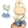 Cimoon Doll Clothing Set for 15cm/17cm Plush Toys Cute Sweater Outfit Accessory for Dress-Up and DIY