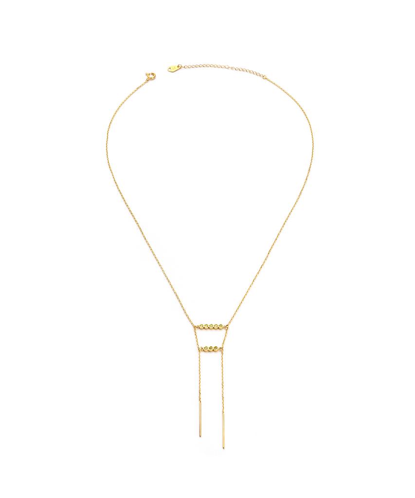 Saai Sunshine Drop Necklace (Yellow Gold)
