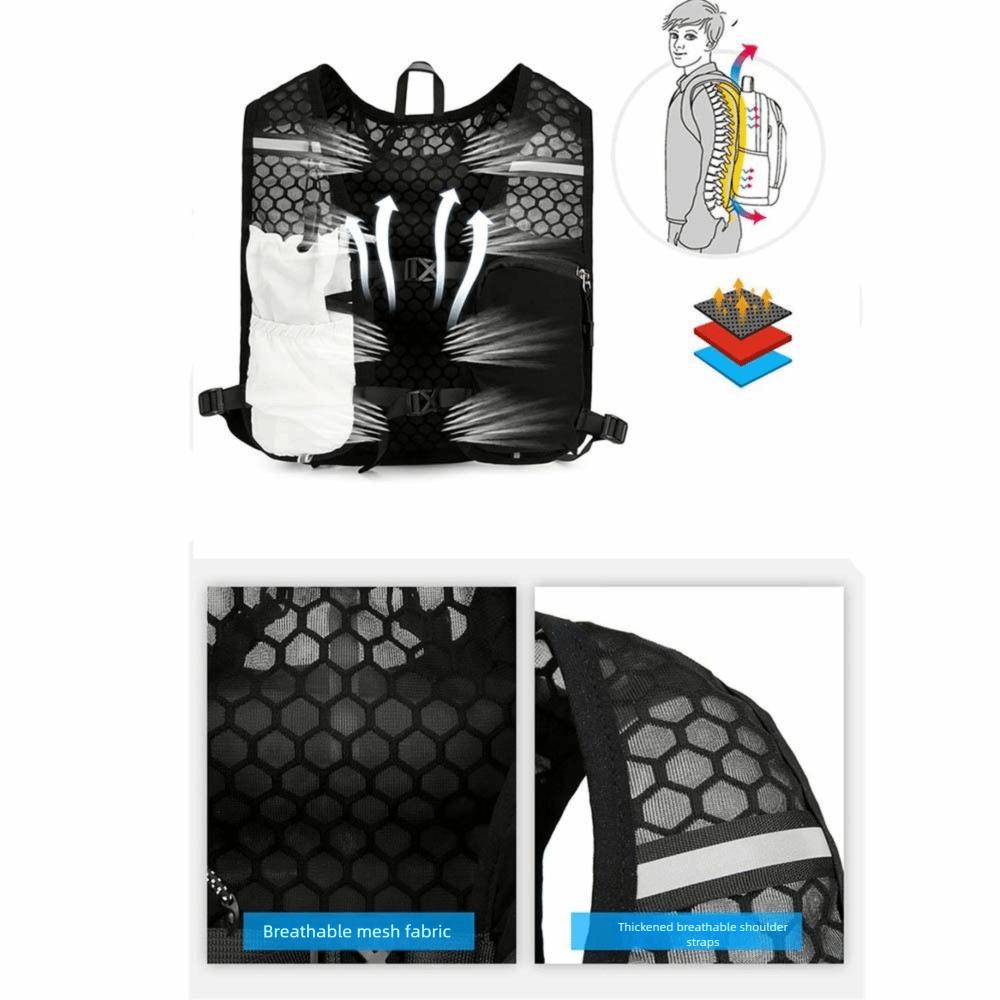Lightweight Hydration Pack Breathable Bicycle Bag Vest Running Hydrating Backpack  Outdoors