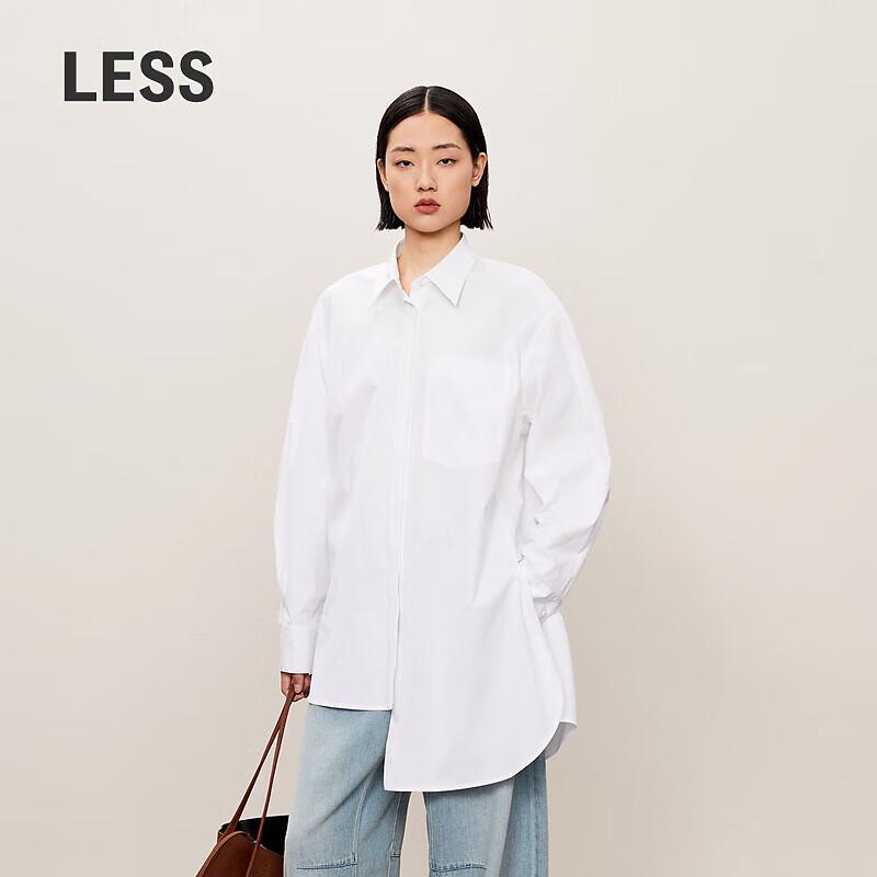 LESS 2024 Autumn New Style Loose Fit Long Sleeve Shirt S