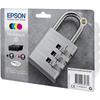 Cartouches D'encre - EPSON - Workforce Pro - Pack De 4 - Noir Et Couleurs - Stylo À Bille Inclus