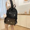 Transparent Large Capacity Student School Bag College Style Women's Backpack