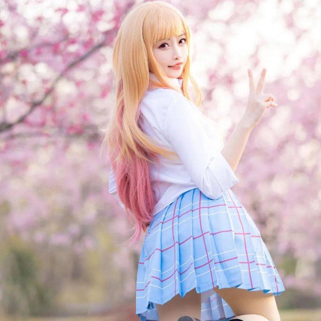 Cosplay Anime Moje Oblékání Darling Marin Kitagawa JK Uniforma Košile Sukně Oblečení Halloween Karneval Kostýmy Cosplay