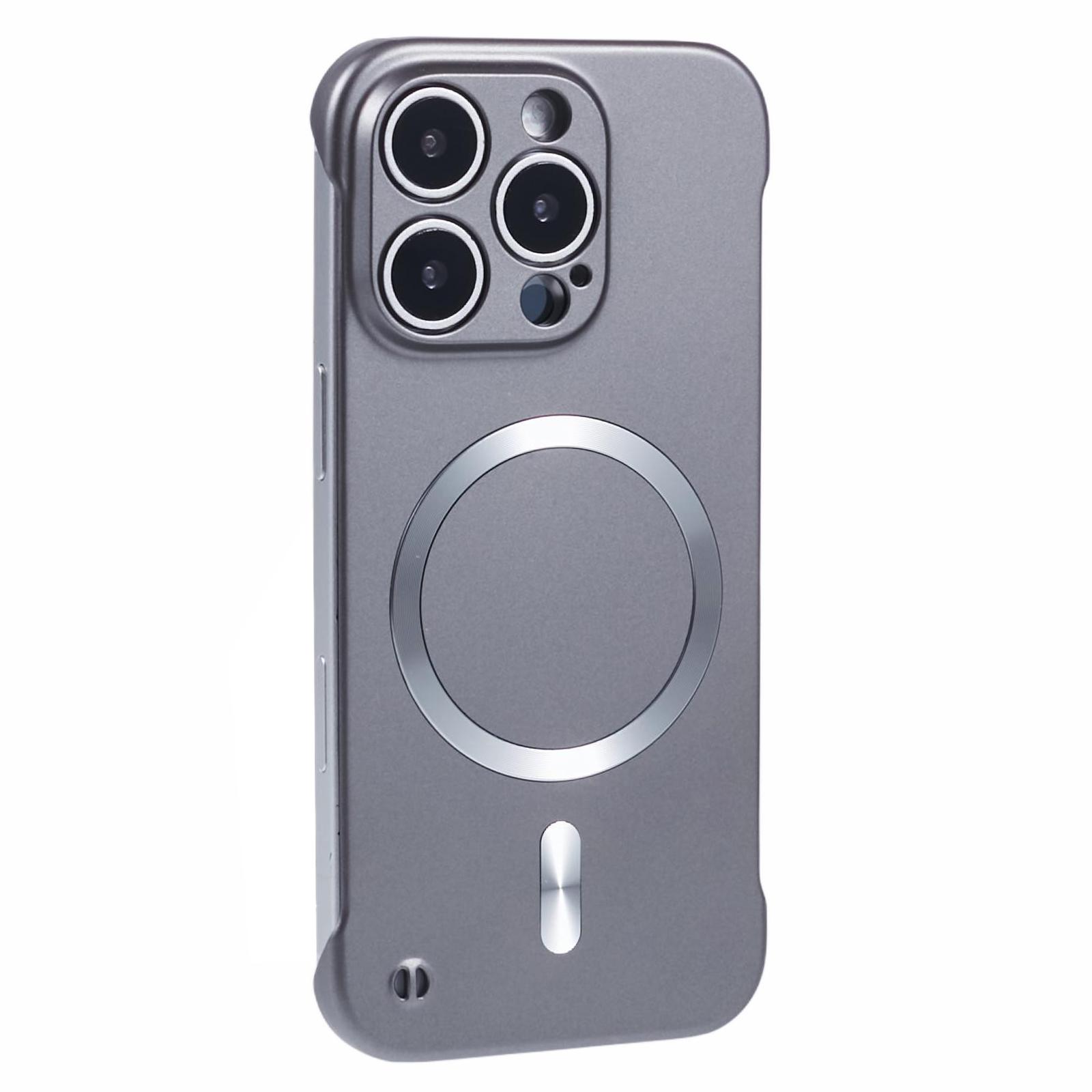 

For iPhone 14 Pro Case Compatible with MagSafe Hard PC Frameless Phone Cover H