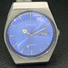 AUTOMATIC 6309A VINTAGE SEIKO JAPAN MENS BLUE COLOR DIAL WATCH a701508-5 R206b-a701508