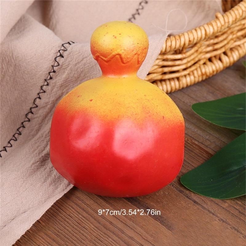 6Pieces Fruits Replicas Decorations User Friendly Simulation Fruits for Festival Decoration Realistic Home Accent