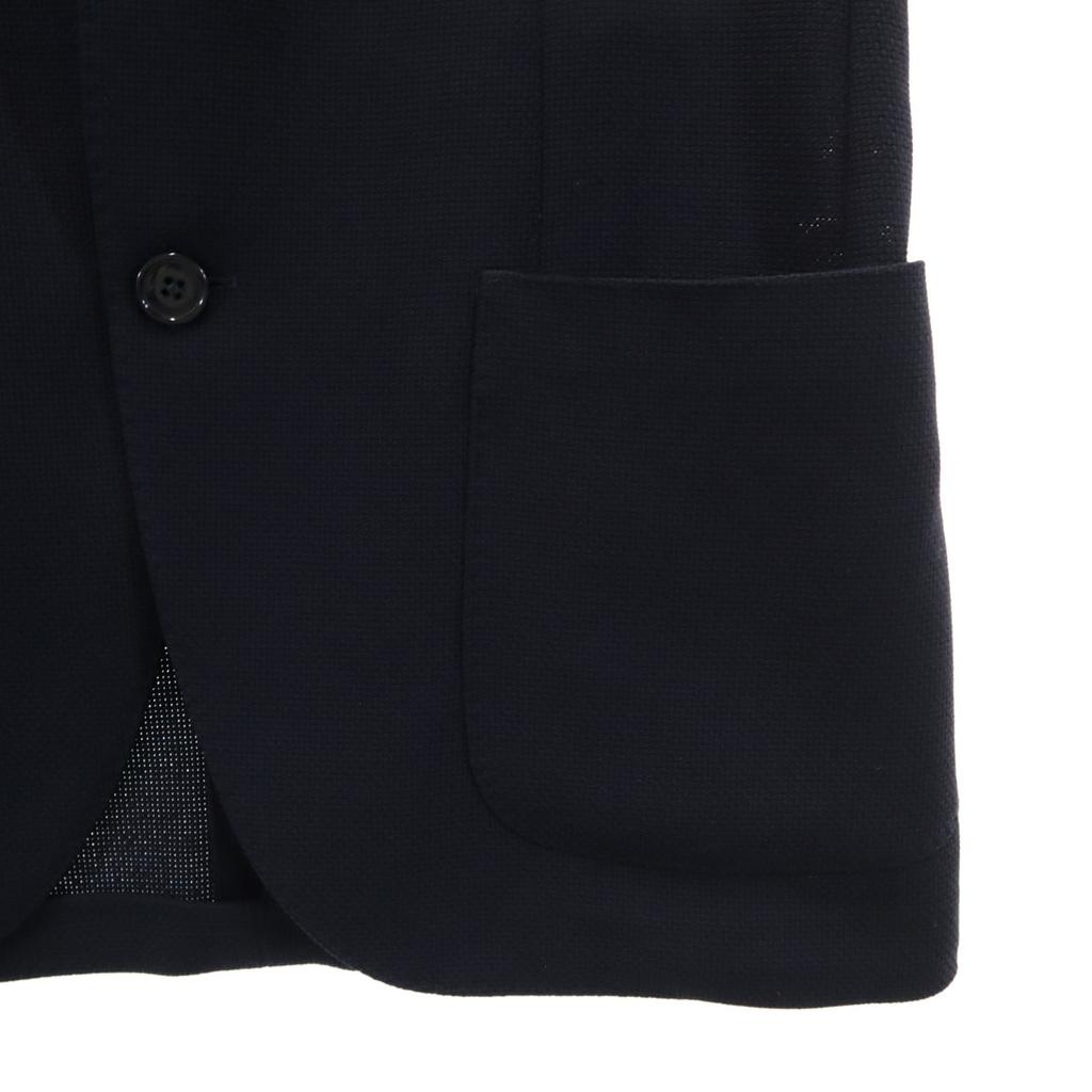LARDINI Made In Italy Tailored Jacket 44 Navy Ancon Men's Used