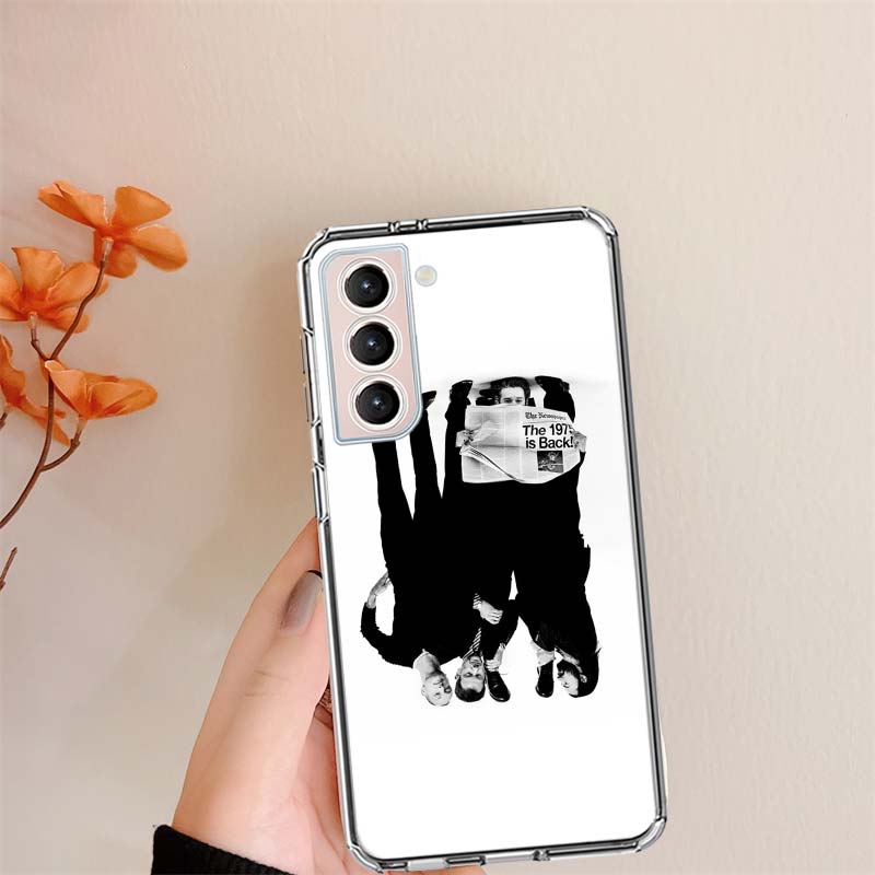 The 1975 About You Clear Phone Cases for Samsung S26 Ultra Galaxy S25 Edge S24 S23 FE S21 Plus S20 S22 S10 Cover Patterned Compa