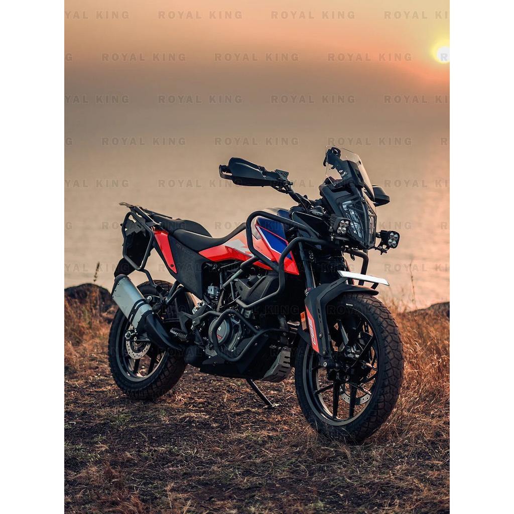Black "Raptor Upper Crash Guard Fit For KTM 390 Adventure"