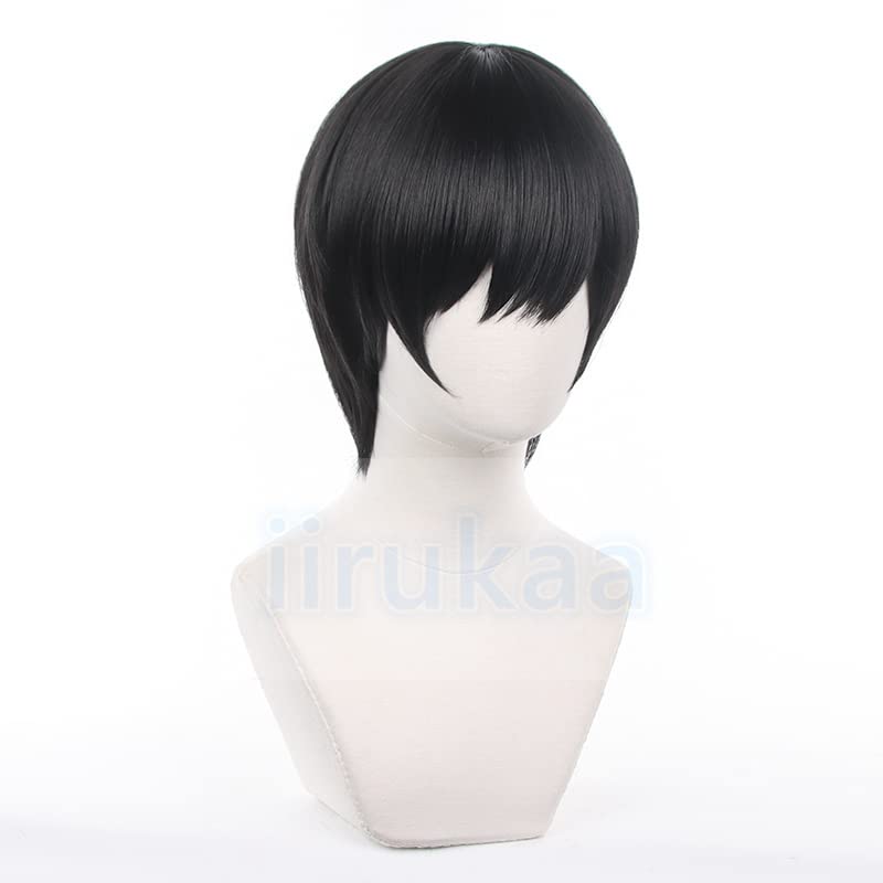 Iirukaa Chainsaw Man Yoshida Hirofumi Parykk Cosplay Parykk Parykknett Merchandise Varmebestandig for Fotografering 2D-Arrangementer Halloween Forkledning Kostyme