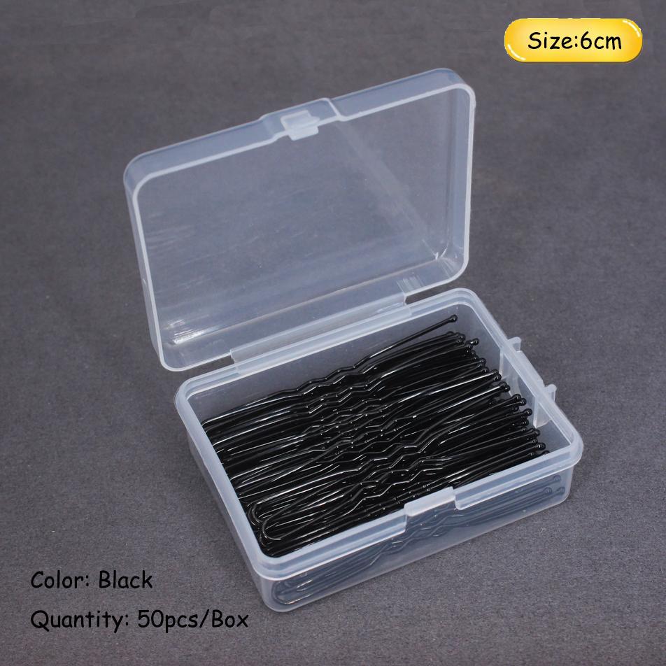 50-200 szt. 6 cm Podstawowa spinka do włosów w kształcie litery U, pozłacana metalowa, niewidoczna, do stylizacji włosów, wsuwka, akcesoria do włosów salonowych, ślubny uchwyt do włosów