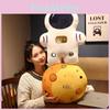 Adorable Astronaut Plush Cushion Decorative Pillow For Cozy Living Room And Bedroom