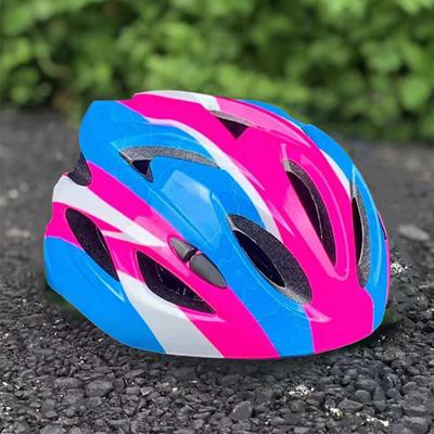 Kids Bicycle Helmet Colorful Ultralight Breathable Ventilation Solid PC EPS Liner Toddlers Children Roller Skating Scooter Helmet Outdoor Use
