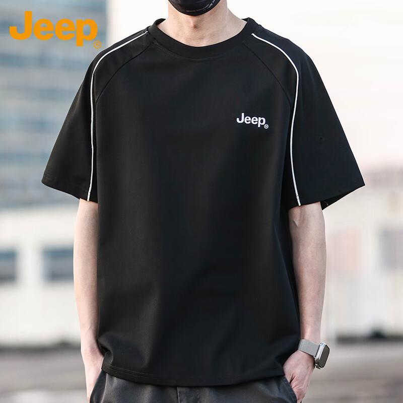 JEEP Men s Casual Short Sleeve Crew Neck T-Shirt XL