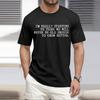 Men'S Fashionable T-Shirt, Street Casual Short Sleeved Clothing