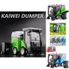 Engineering Garbage Truck Model With Sound Light Features For Kids Play And Collectors
