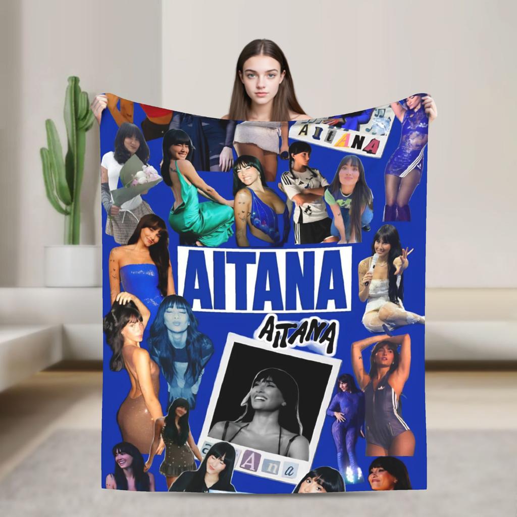 Aitana Throw Blanket for Couch  Soft Cozy Plush Blanket 50x60 Inches Multiple Sizes Bedspreads for All Seasons