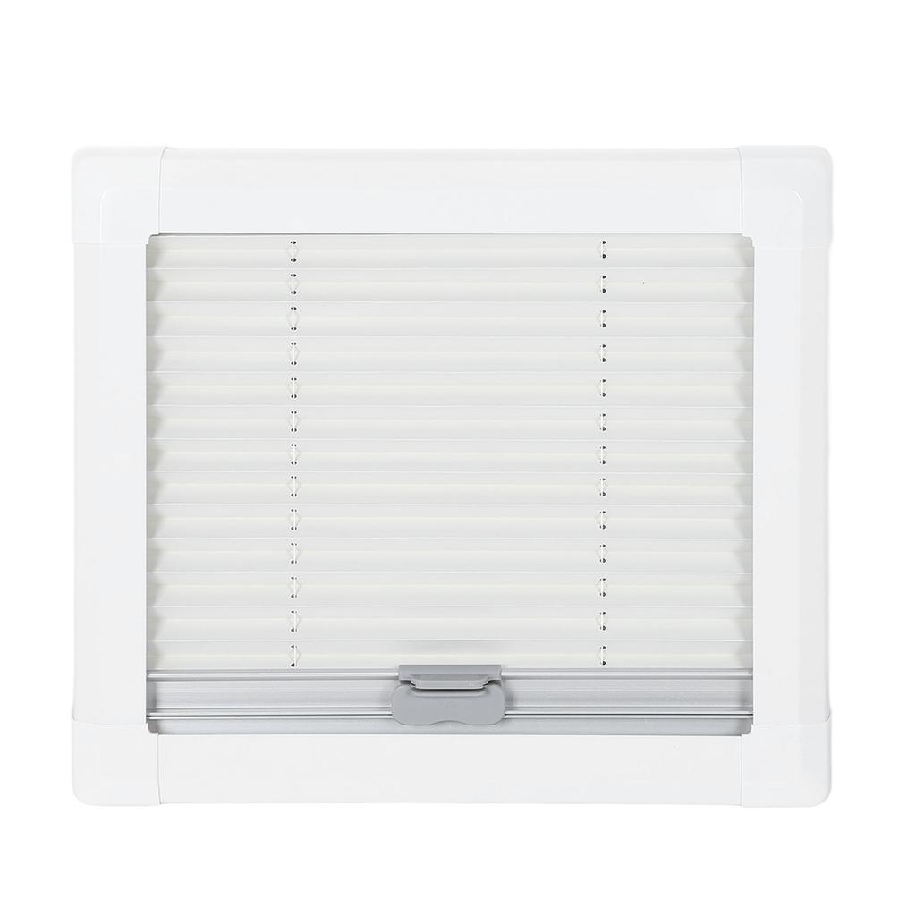 14x11.2in RV Exit Window Rounded Double Layered UV Protection Push Out Emergency Windows with Curtain for RVs Campers
