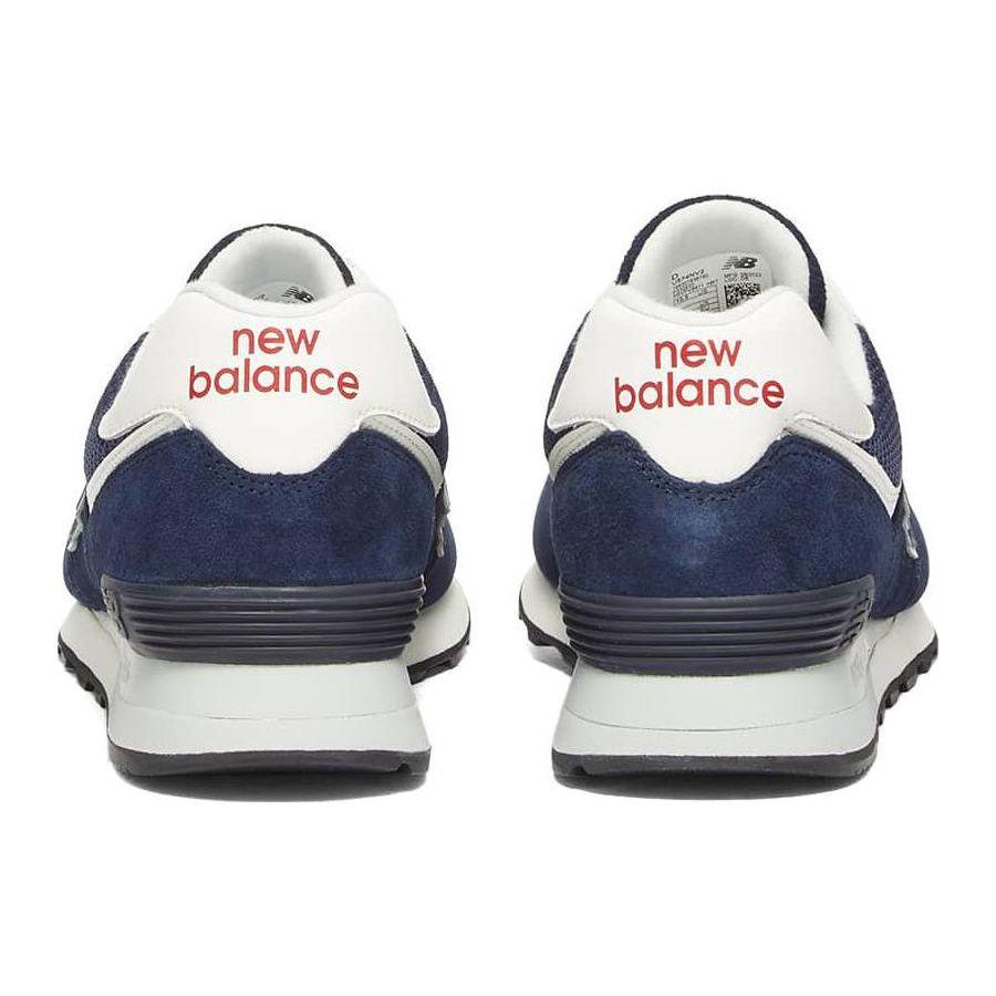 New Balance 574 Navy White Unisex Sneakers Blue U574NV2