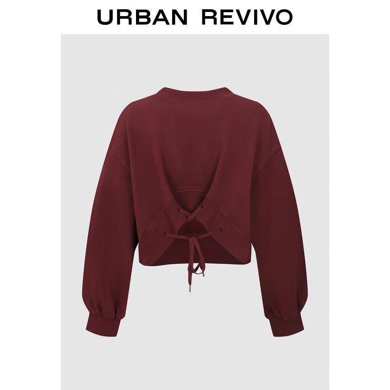 

UR 2025 Весенний женский повседневный свитшот на кулиске M