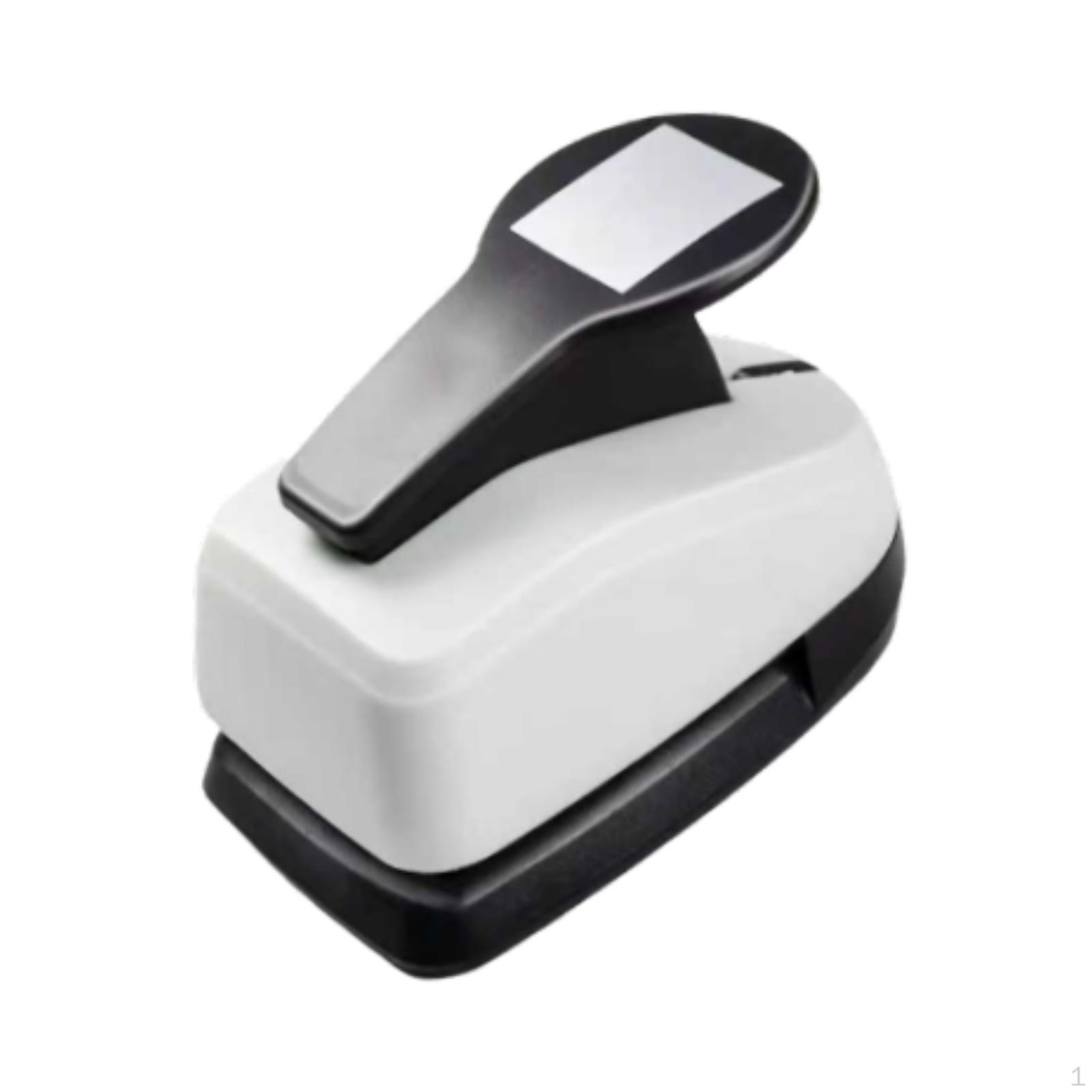 

Square Punch Puncher Labor Saving Versatile Portable Easy to Use Mini Tab for Cards Labels