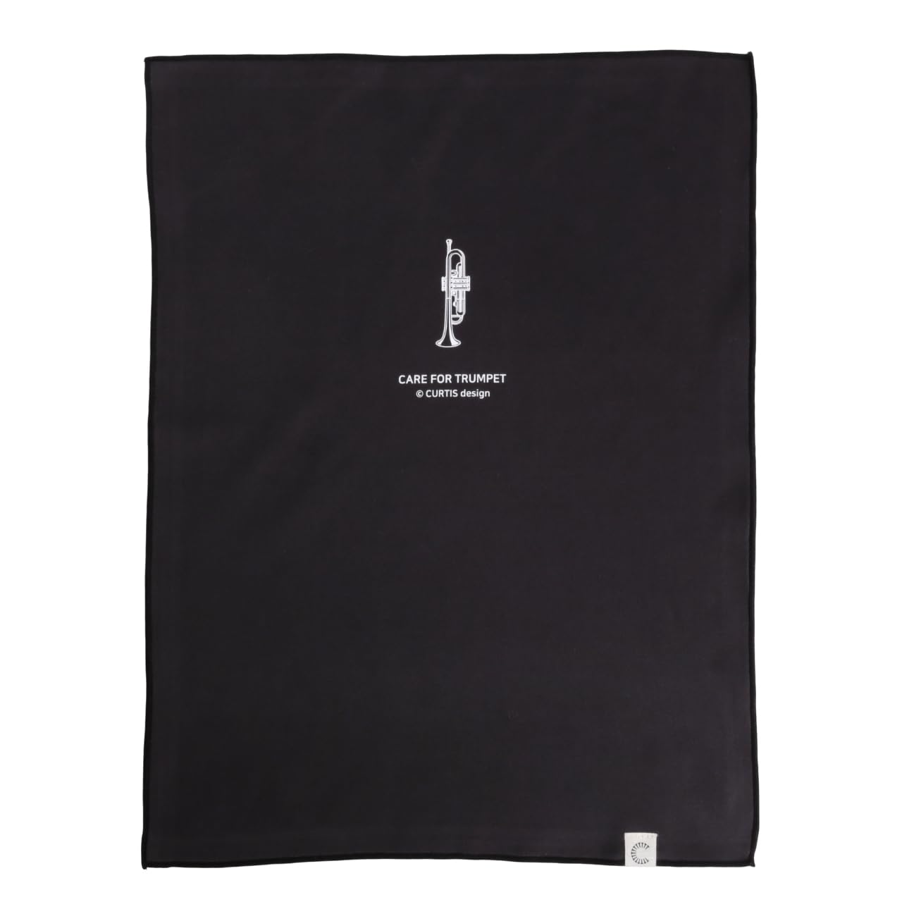

Curtis Bags Trumpet Professional Microfiber Polishing Cloth, Black (Trumpet Print, Black, 410 x 295 mm)