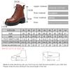 Fashion AIYUQI Women Winter Boots High-heel 2025 New Genuine Leather Short Boots Women British Style Wool Warm Women Ankle Boots