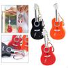 3 Pieces Small Guitar Keychains Party Favors for Purse Handbag Wallet