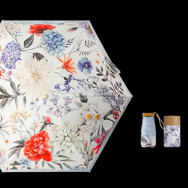 

Portable Flat Six-Fold Sun/Rain Pocket Umbrella