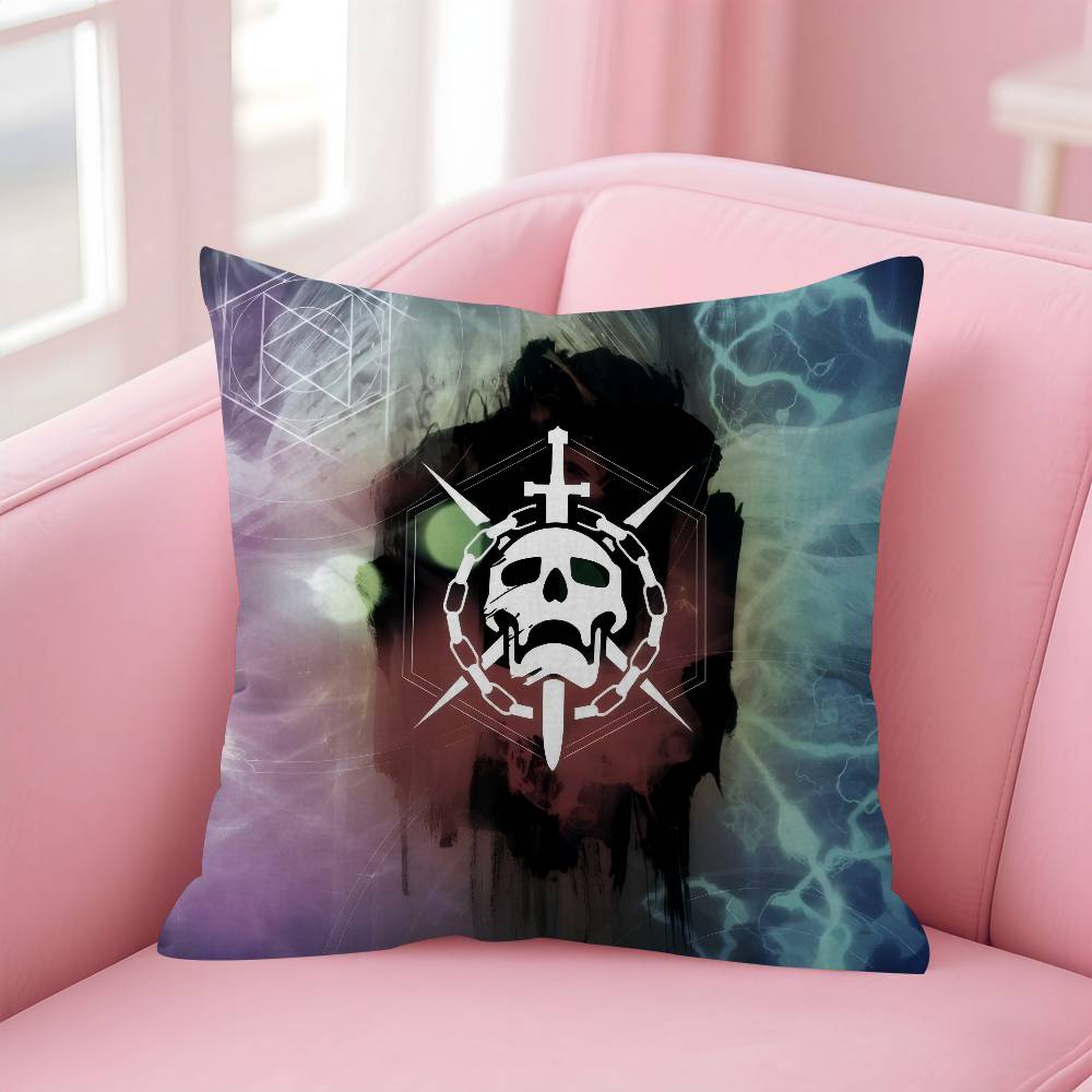 

Destiny Raid Collection Video Game Pillow Gift Home Office Decoration Bedroom Sofa Car Cushion Cover case 45x45 30x30 cm