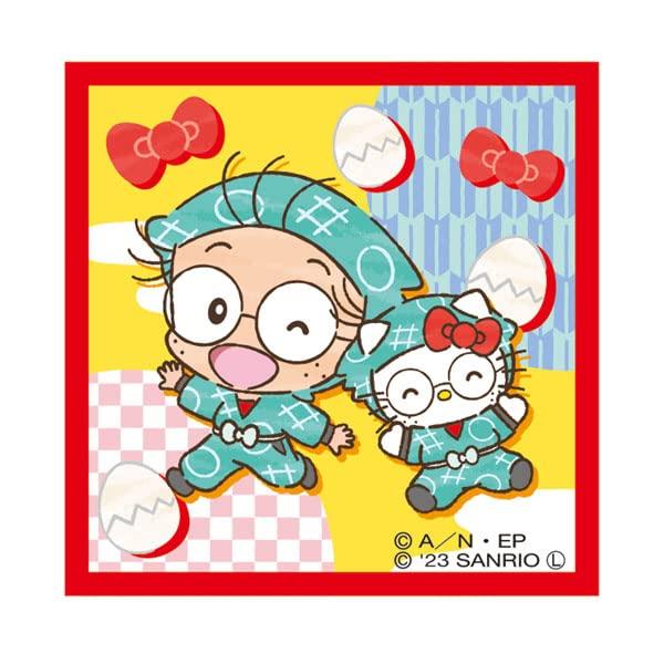 

Nintama x Sanrio Наклейка x Привет (Рантаро Китти) N3-SE001